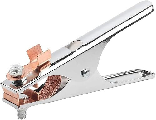 Pinza Para Soldador De Masa. Soporte De Soldadura Para Tierra. Pinza De Masa De Soldadura A Tierra, Agarre Ergonómico Y Modelo Universal, Herramienta Profesional De Trabajo Resistente, Pinza A Cable.