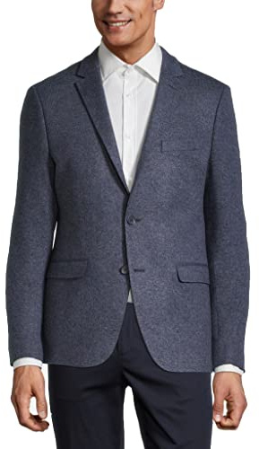 Steffen Klein Classy Gentleman Herren Jersey Sakko Wolle Melange