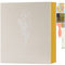 Lanpn Album photo Autoadhesif scrapbooking, Album Photo Adhesif Magnétique en Lin avec stylos pour 10x15cm 13x18cm A4 A5 (Grandes-40 feuilles/80 pages, Beige)