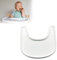 Tray für Hochstuhl,Tablett Kompatibel mit Stokke Tripp Trapp Stuhl,100% BPA-frei, Einfach zu montieren,glatter Oberfläche starker Saugkraft,Hochstuhlzubehör für Kleinkinder 6–36 Monate (Weiß)