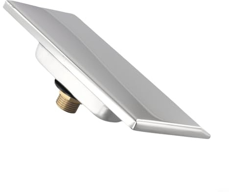 Fuente de agua para piscina, cascada, de acero inoxidable, montaje en pared, piscina, spa, patio, estanque, aspersor de agua con rosca G1/2