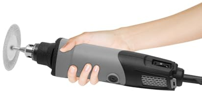 Geradschleifer & 400W Elektrisch Stabschleifer - Schleifmaschine mit 6 Geschwindigkeitsstufen, 5000-28000 U/min - Schleifer Bohrmaschine für Schnitzen Schneiden Schleifen Polieren