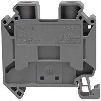 Borne conex tornillo, 2pts, 16mm2 Gris