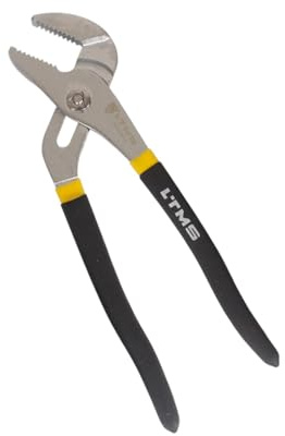 Pinze per pompa dell'acqua, con ganasce larghe, impugnature idrauliche, regolabili, per riparazioni domestiche, progetti fai da te (20,3 cm)