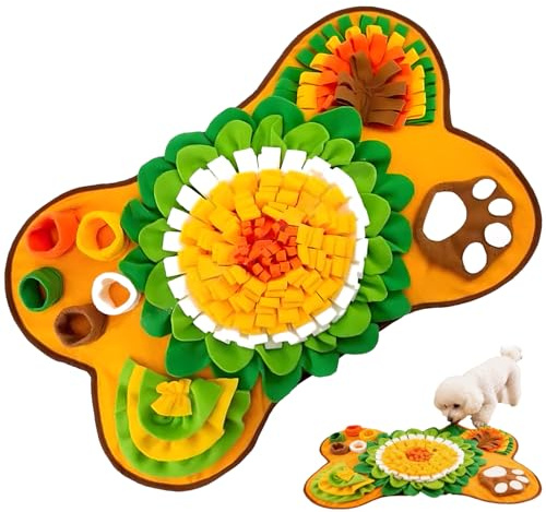 Snuffle Mat for Dogs, Pet Slow Feeding Mat, Dog toys Interactive Puzzle Toy for Mental Stimulation, Anxiety Relief Suitable for Small Medium Large Dog