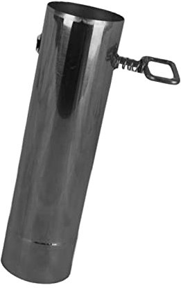 Milageto Estufa de Acero Inoxidable, Accesorios de tubería de Chimenea, Horno para leña, Estufa de leña, ventilación, Quemador de Humo, Invierno, Chimenea reguladora