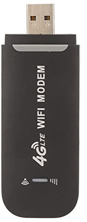 Yunseity Router 4G, Punto de Acceso Móvil de Módem WiFi USB LTE Portátil de 150 Mbps, Dongle 4G Desbloqueado, con Ranura para Tarjeta SIM, para PC, Teléfono Portátil de Escritorio