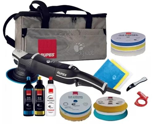 RUPES Bigfoot LHR21V Lux Bigfoot - Lucidatrice orbitale per dettagli – LUX KIT – New Mark 5