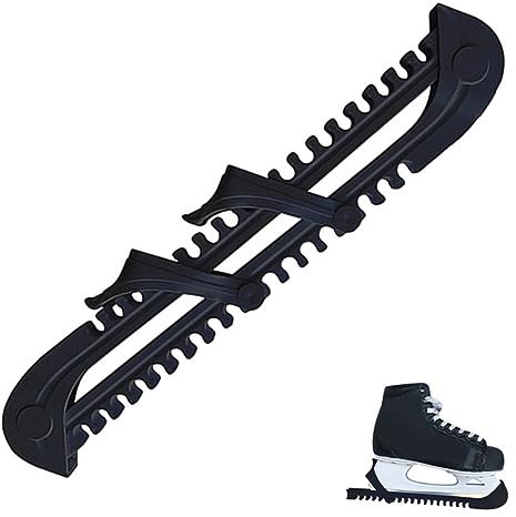 BESPORTBLE Schutzüberzüge Für Schlittschuhe Leichte Kufenschoner Tragbare Kufenschoner Für Eishockey Und Eiskunstlaufschuhe Haltbares Material Schützt Vor Beschädigungen Und Hängenbleiben