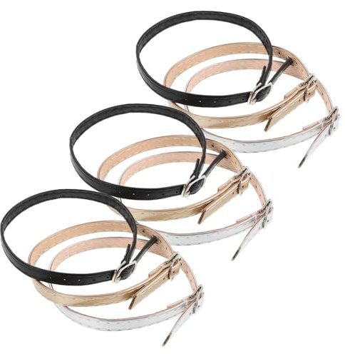 SOPOTUTU Accessori Scarpe Donna Cinturini per Scarpe Donna in Pu e Ferro Staccabili e Multifunzionali e Sandali 3 Paia Eleganti e Unici