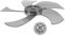Alipis Aspa de Ventilador de Repuesto de Plástico Ventiladores Silencioso y Material As Duradero Compatible con Ventiladores Estándar