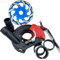 WERKMAX Absaughaube für Winkelschleifer + PREMIUM Diamantschleiftopf 125 mm blau