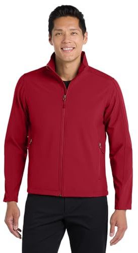 Port Authority Core Soft Shell Jacket, XL, Rich Red