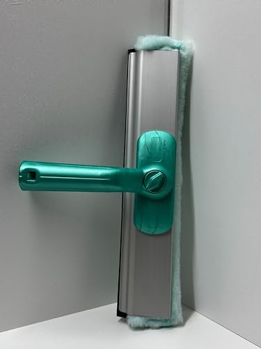 Prowin Fensterreiniger 30 cm Fensterwischer mit Gummilippe - Abzieher + Wischer in Einem