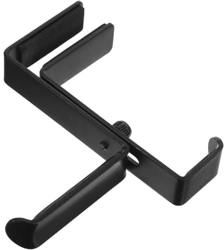 DIYEAH 1pezzi Supporto Cuffie in Ferro Da Appoggia Cuffie Parete Per Stand Da Tavolo Salotto Nero