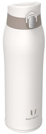 Super Sparrow Water Bottle Stainless Steel 18/8 - Travel Mug - 750ml - Insulated Metal Water Bottle - BPA Free - Leakproof Drinks Bottle