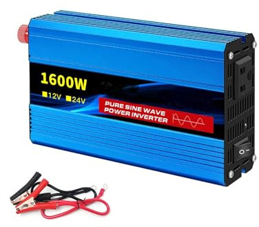 5000 W (2000 W Sigue Fuera) inversor de CC 12 V a CA 220 V Voltaje 50 Hz Transformador de energía Solar convertidor de Onda sinusoidal Pura con Pantalla LED Enchufe de la UE