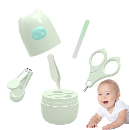 Generic Baby-Nagelknipser und Schere – sicheres Maniküre-Set mit abgerundeten Klingen, ideal für Neugeborene | Ergonomisch und einfach zu bedienen, perfekt für die Nagelpflege