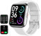 Reloj Inteligente Mujer con Llamadas y Voz de Alexa, WhatsApp Notificaciones, 1.8 HD Smartwatch Mujer con SpO2/Pulsómetro/Monitor de Sueño, 110 Modos Deportes, IP68 Regalo Mujer para iPhone Android