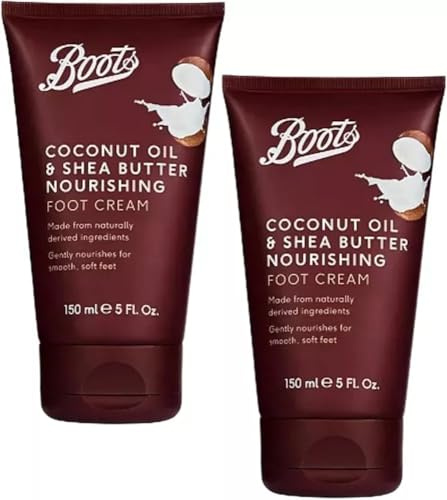 2× Bōots - Coconut Oil & Shea Butter Nourishing Foot Cream | Vegan & Natural Ingredients | 150mL Each [TWIN PACK]