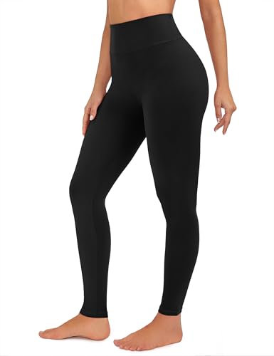 BAYDI Creamlush Leggings Damen High Waist - Weiche Sporthose Damen Lang Elastische Leggins für Yoga Pilates Freizeit Alltag (S-3XL)