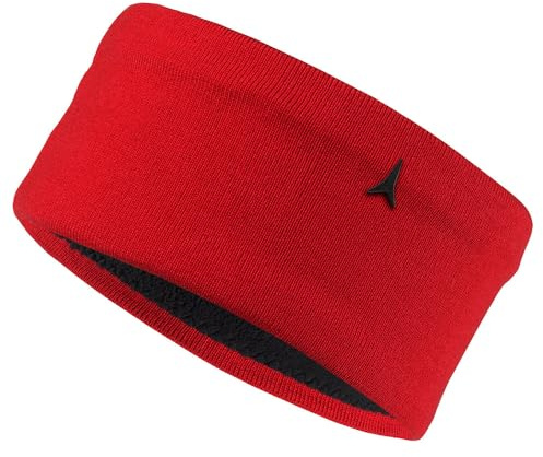 ATOMIC ALPS Headband - Warmes Fleece-Stirnband für Damen & Herren - Weiches Sport-Stirnband aus hochwertigem Material - Bequeme Ohrenwärmer ideal zum Skifahren, Laufen & Wandern