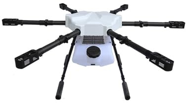 V1250HZ Hexacopter Heavy-Lift Flight Platform 1250 mm Axelavstånd 10L Lastkapacitet Kolfiberram Integrerad vätskesats for industriell UAV 1 set