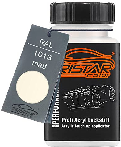 TRISTARcolor RAL 1013 Perlweiss matt Lackstift 50 ml schnelltrocknend