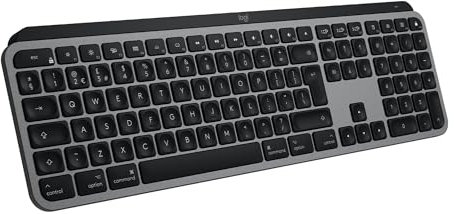 MX Keys für Mac kabellose Tastatur mit Hintergrundbeleuchtung – QWERTY-Layout