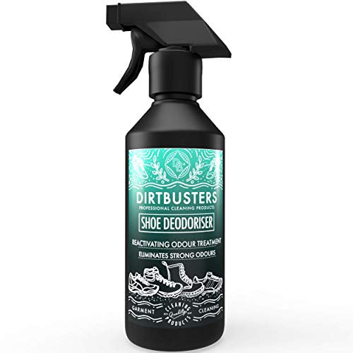 Dirtbusters Natural Shoe Deodoriser Trainer Boot Odour Neutraliser Eliminator Deodorizer Wild Fig and Cassis Fragrance 500ml