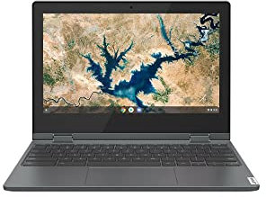 Lenovo IdeaPad Flex 3 11.6 Inch HD 2-in-1 Touchscreen Chromebook - (Intel Celeron, 4 GB RAM, 64 GB eMMC, Chrome OS) - Abyss Blue