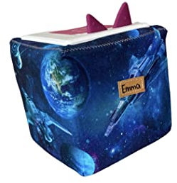 Toniebox Bezug, Schutzhülle, Hülle, Cover mit Namen - Astronaut, Weltraum, Galaxy - Zaunkoenigdesign