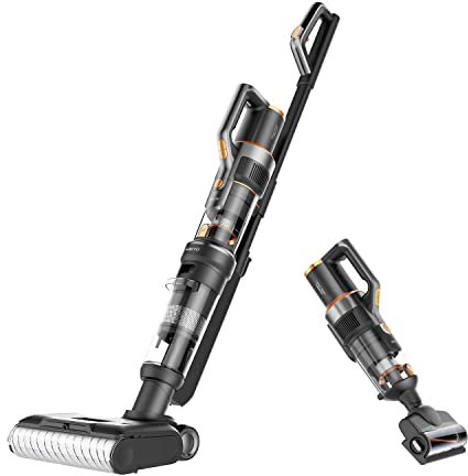 Jimmy Neuste Version 2025 HW10 Pro 3in1 Wischsauger Saugwischer Akku Staubsauger Mit Selbstreinigungsstation 7 TLG. 350 Watt Bis zu 80 Min Laufzeit 16.000kPa Für Hartböden, Teppiche, Möbel Matratzen