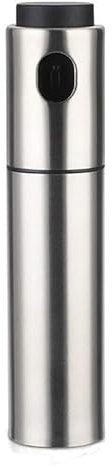 INF Flacone nebulizzatore olio, flacone spray in acciaio inox e vetro per olio/aceto