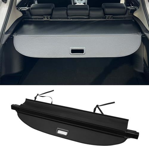 Motoforti Cubierta De Carga Retráctil Para Bmw X3 E83 2004-2010 Estante De Equipaje De Maletero Trasero Protector De Sombra Lienzo Fibra De Carbono Negro