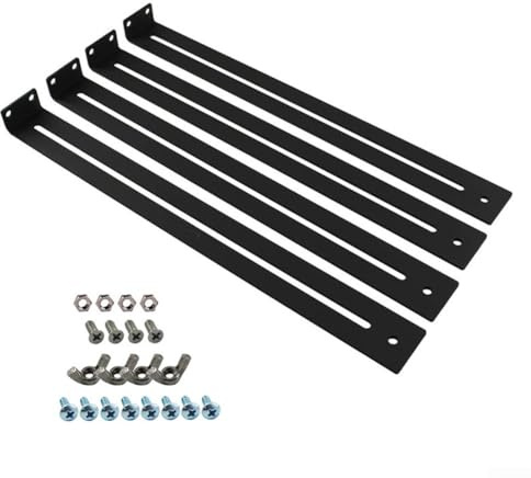 Kit de reparación de cajones, soportes de refuerzo de muebles, accesorios de reparación para reforzar y reparar cajones de madera/MDF/aglomerado (juego de 2)