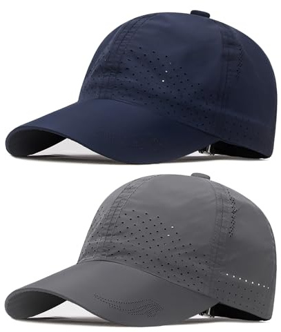 TAGVO Cappello da Baseball Traspirante, Cappellino Estivo Uomo Donna, Cappellini Baseball Uomo con Visiera Regalo, Casuale Regolabile All'aperto Movimento Cappellini Unisex del Impermeabile