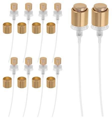 10 Pezzi di Ugelli Spruzzatori per Flaconi di Profumo, Nebulizzatore per Profumo, Ugello Spruzzatore Mini, Compatibile con la Maggior Parte dei Flaconi di Profumo, Ideale per Creazioni di Profumi