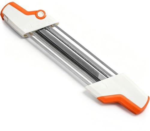 2-in-1 Chainsaw Sharpener for .325 Pitch Chains, Chain Saw Sharpening Tool with 3/16 (4.8 mm) Chainsaw File, Compatible with Stihl Chainsaw Chains 16/18/20, Replacement for Stihl 5605 750 4304