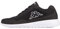 Kappa Unisex Follow Sneaker, Schwarz Black White 1110, 37 EU