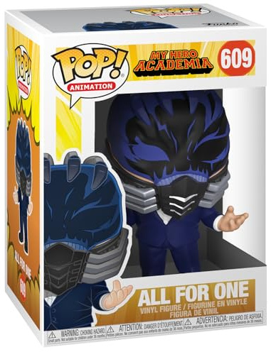 Funko Pop! Vinyl Animation: My Hero Academia (MHA) - All for One for One - Vinyl-Sammelfigur - Geschenkidee - Offizielle Handelswaren - Spielzeug Für Kinder und Erwachsene - Anime Fans