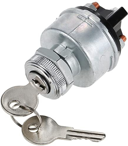 Interruttore di accensione del Trattore,Sostituzione Interruttore di accensione con Chiave | Cilindro del Blocchetto di accensione Funzione Forte Compatibile con i Modelli universali