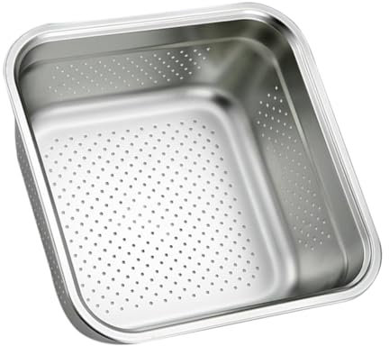 MAGICLULU Lavabo de Acero Inoxidable Multifuncional para Lavar Frutas Y Verduras Drenaje Eficiente