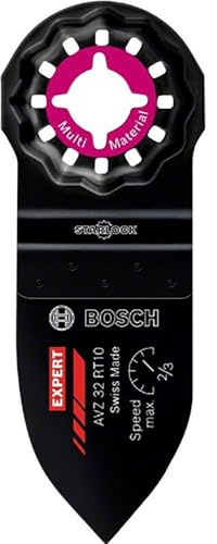 Bosch EXPERT Sanding Finger Fine AVZ 32 RT10 Schleifplatt für Multifunktionswerkzeuge 32 x 50mm für oszillierende Multifunktionswerkzeuge