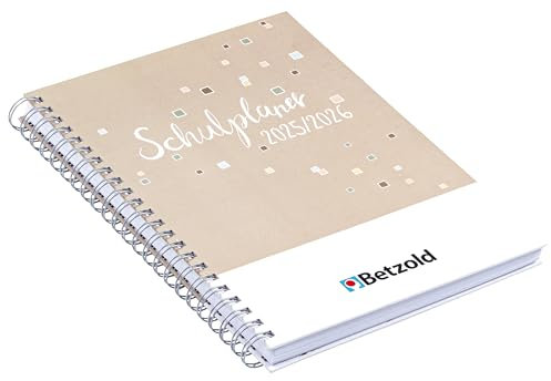 Betzold Design-Schulplaner - Ringbuch DIN A4 Lehrer-Kalender Jahresplaner Schule