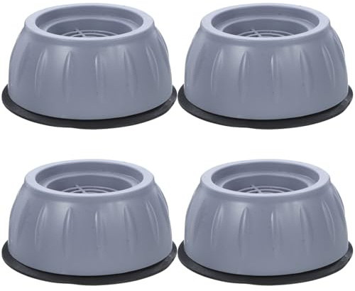 HOMSFOU 4piezas Almohadillas Antivibración Lavadora Pies Lavadora Almohadillas Goma