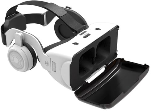 Zestivra Virtuell verklighet glasögon, virtuell verklighet 3D-glasögon, justerbara, HD-, glasögon, anti-blått, för barn och vuxna