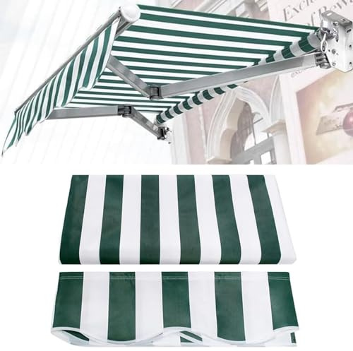 Copertura in tessuto di ricambio per tenda parasole da esterni, con mantovana, protezione UV, impermeabile, 3,6 x 2,5 m
