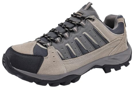 LANDHIK Baskets de Randonnée pour Homme Chaussure Marron_44