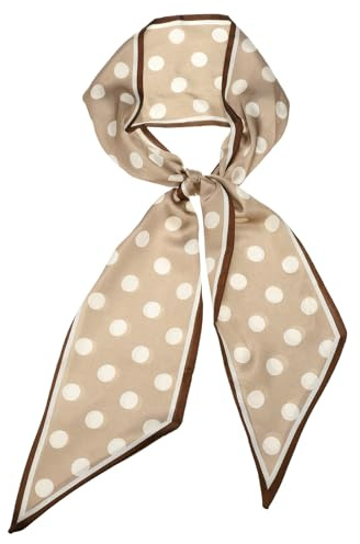 sourcing map Fashion Scarves for Women Silky Satin Head Scarf Graceful Lightweight Hair Neck Scarves